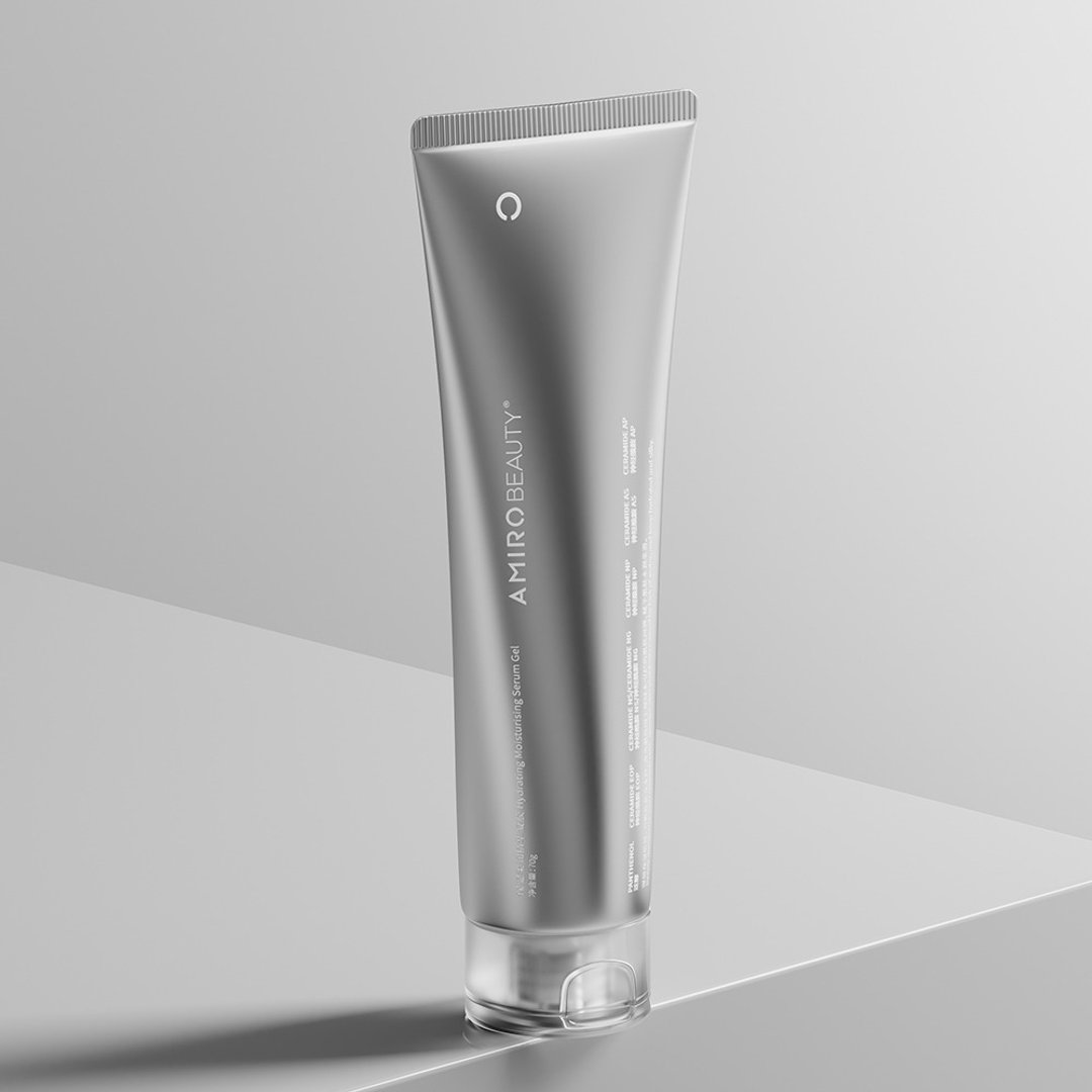 AMIRO BEAUTY 保湿柔润精华凝胶 抗皱抚纹精华霜 - 面膜/冻膜 - 其他材质 灰色