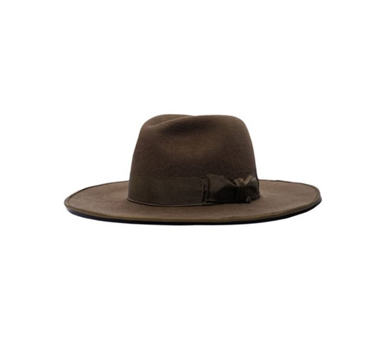 H.W.Dog&Co. Front-W-11长檐西部中折帽(两色) - 帽子 - 其他材质 多色