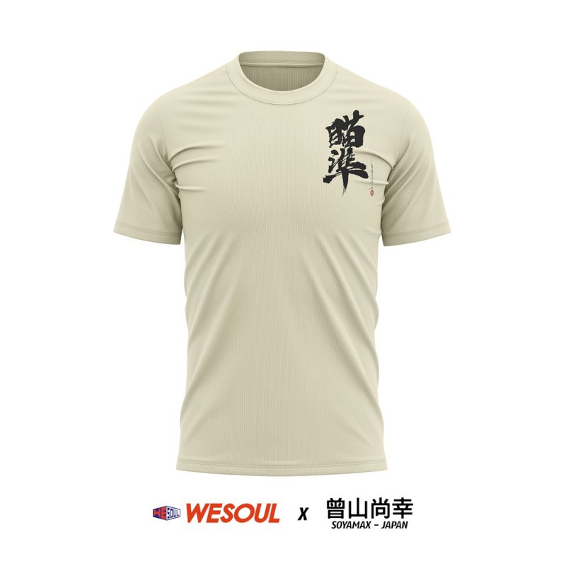 【WESOUL X 曾山尚幸】 联名T-SHIRT 瞄准 魂起球落 SOYAMAX - 男装上衣/T 恤 - 棉．麻 