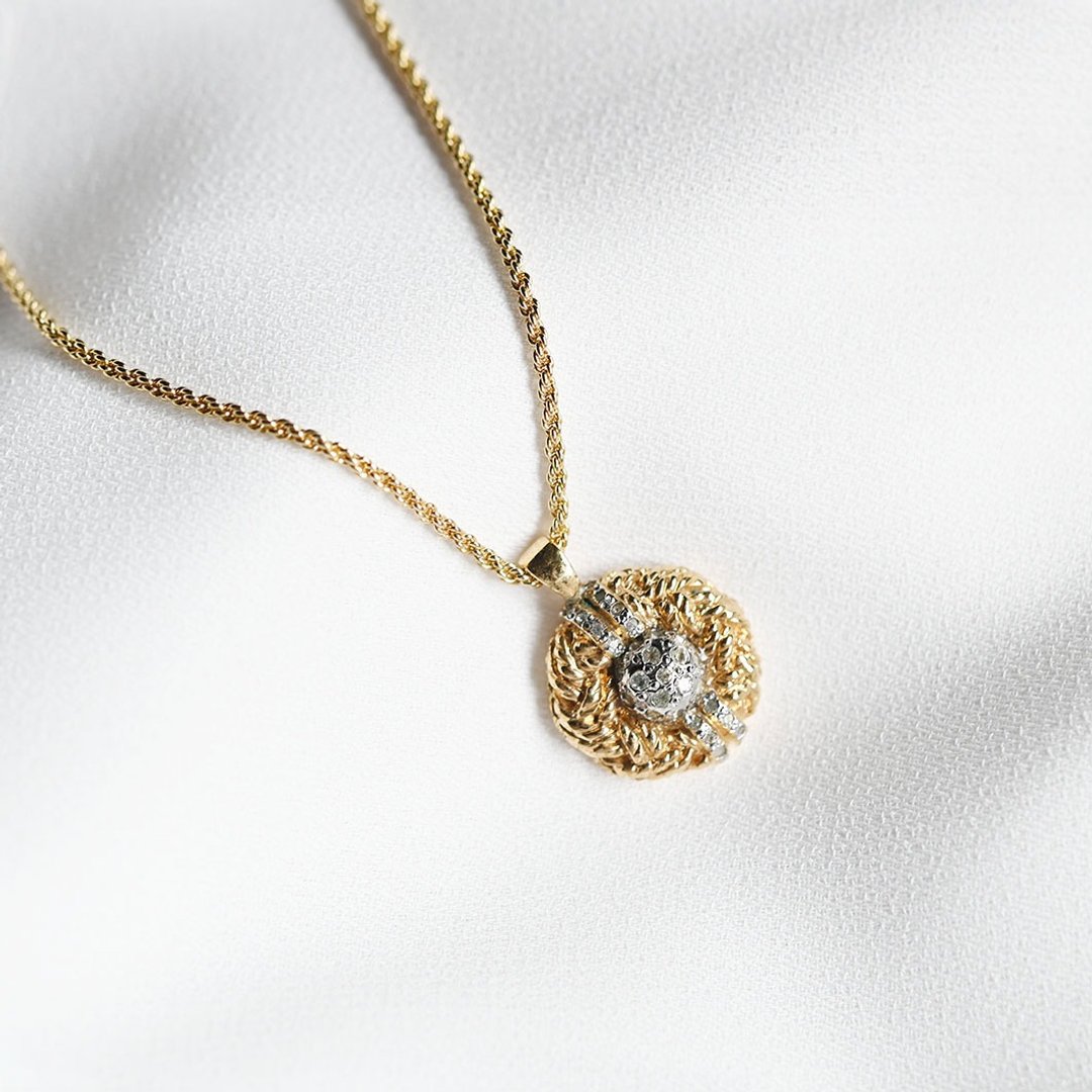 Vogue Bijoux 古董项链 / Vintage 古着 - 项链 - 其他金属 金色