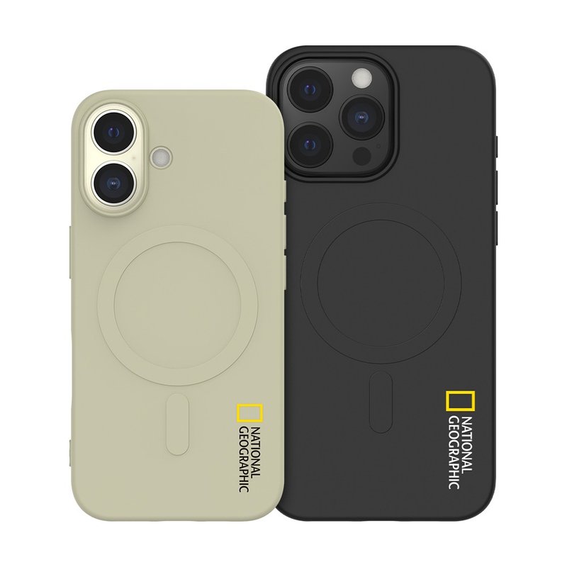 国家地理 / Silicone 磁吸硅胶保护壳 iPhone16系列 - 手机壳/手机套 - 硅胶 卡其色