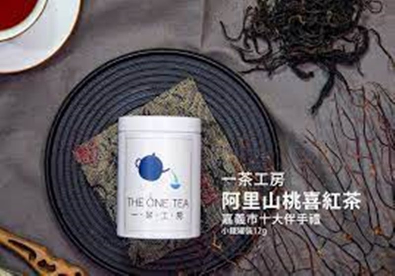 桃喜红茶/阿里山红茶 小铁罐装12g - 茶 - 新鲜食材 白色