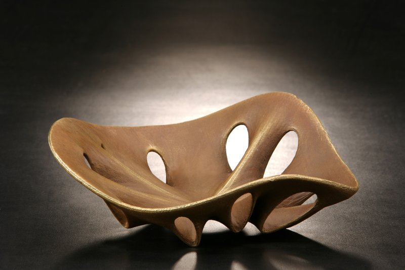 筌美术Gallery Chuan _《数位新器_风起》铜雕_WDC世界设计之都台北国际设计大展参展作品 - 摆饰 - 其他金属 咖啡色