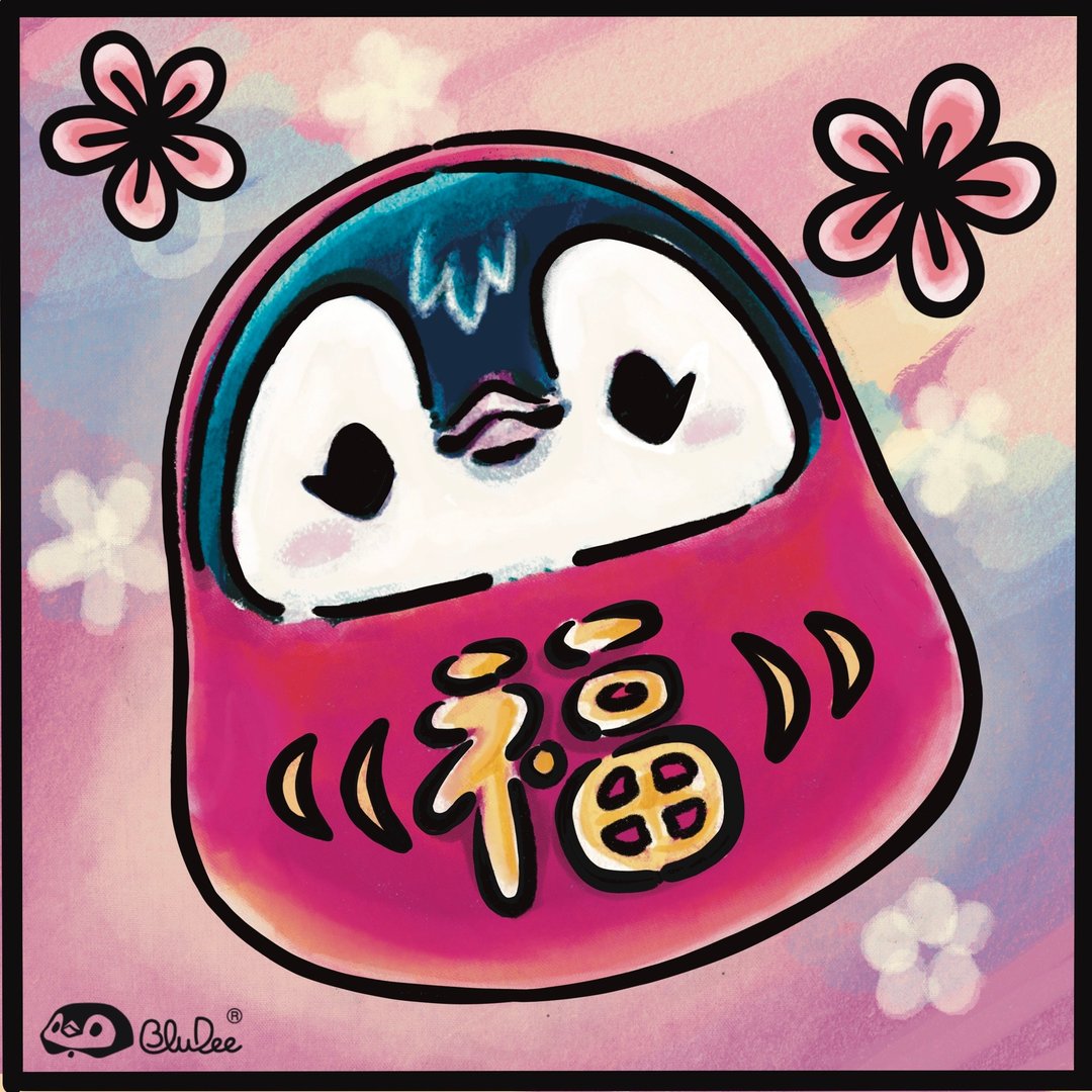 【日本光雕】Bludee开运达摩 (光雕图模) - 其他 - 硅胶 透明