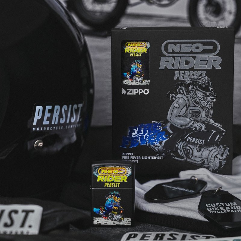 【ZIPPO官方旗舰店】Neo-Rider Persist联名防风打火机 CI419328 - 其他 - 铜/黄铜 黑色