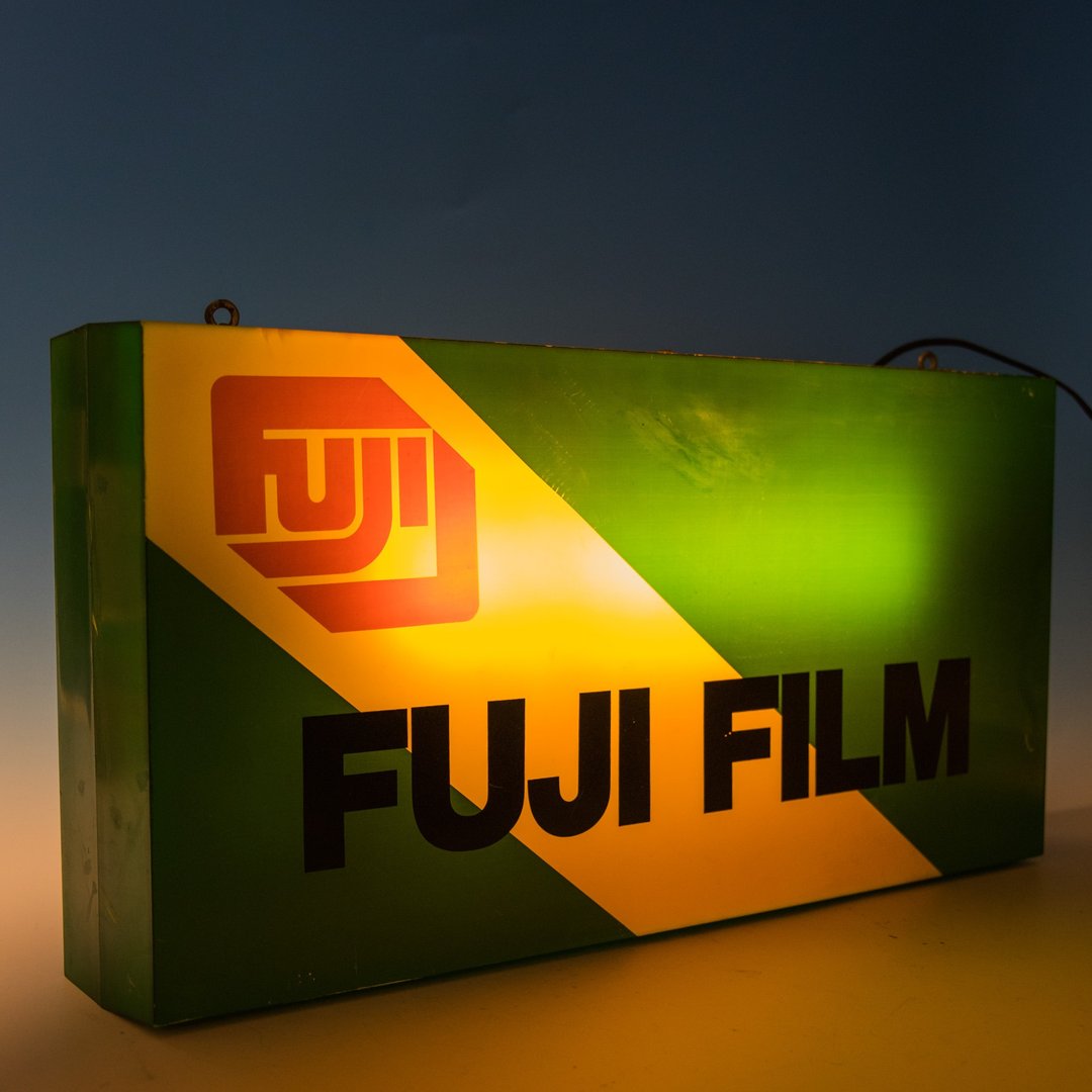桑惠商号 美国制 FUJIFILM富士底片1970s 压克力古董无框灯箱 - 灯具/灯饰 - 压克力 绿色