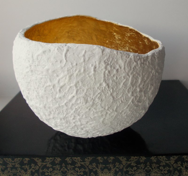 有机纸奶酪花瓶 - 现代房屋的完美乔迁礼物 - 时尚装饰的理想选择 - 花瓶/陶器 - 其他材质 