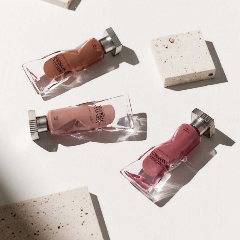 【台湾总代理】韩国 Muzigae Mansion 透明颜料罐唇釉 6ml - 唇彩/颊彩 - 压克力 红色