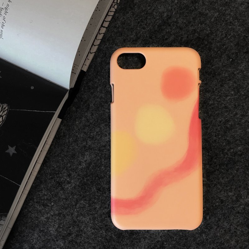 普普橘红//原创手机壳-    iPhone, Samsung, oppo - 手机壳/手机套 - 塑料 橘色