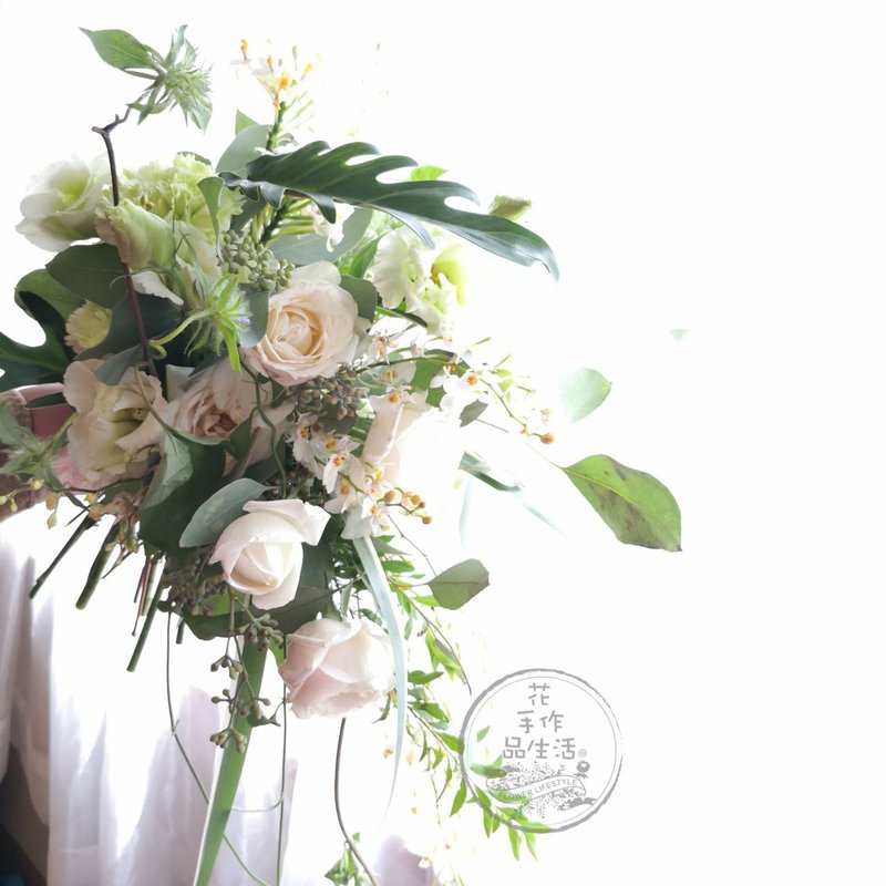 婚礼 婚纱 拍照 新娘捧花/花束/鲜花 不凋花 定制 / 可自取 - 植栽/盆栽 - 植物．花 多色