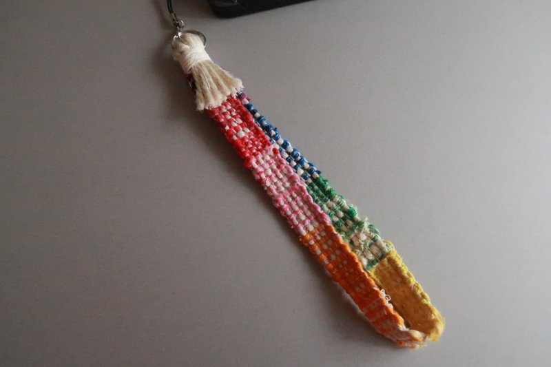 Strap11 相机搭配 20cm 长 智慧型手机手工编织 Rainow 礼物 Aioki Kakero [转售] - 相机背带/脚架 - 棉．麻 多色