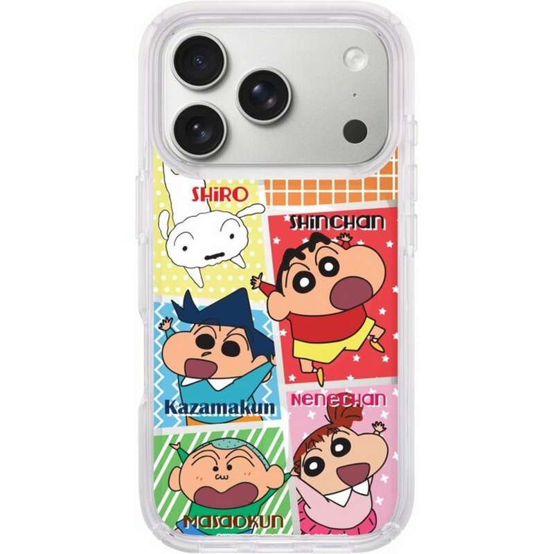 蜡笔小新 iPhone17 Pro  透明/磁吸磁换式手机殻 - 手机壳/手机套 - 塑料 多色