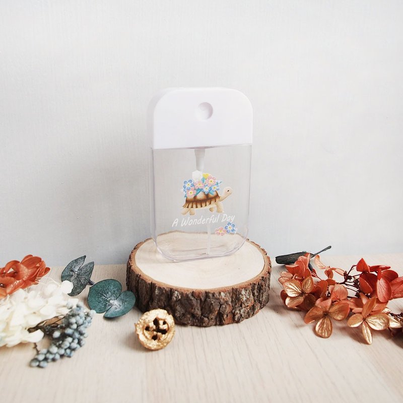 迷你随身喷雾瓶 - 花花乌龟 - 收纳用品 - 塑料 多色