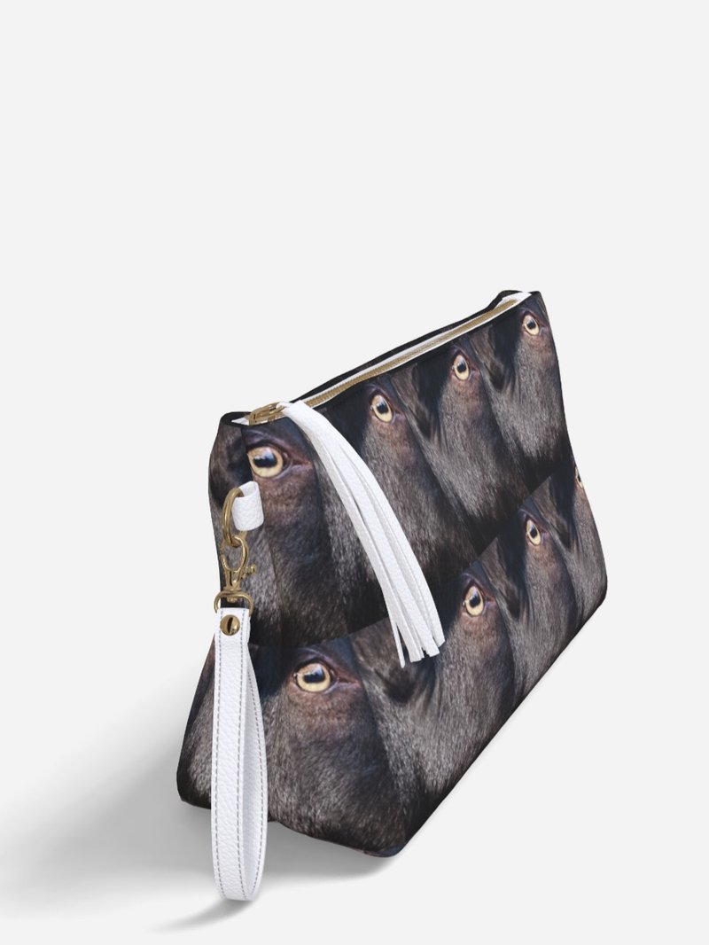 山羊之歌 手拿包 Goat's Song Tragedy Vegan Leather Purse 眼睛 - 手拿包 - 人造皮革 黑色