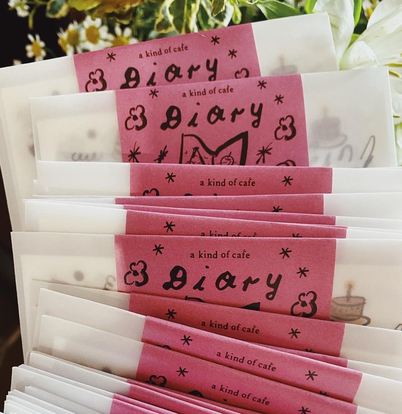【什物】手帐系列 // 转印贴纸三入组 | 日记系列 DearDiary - 贴纸 - 塑料 多色