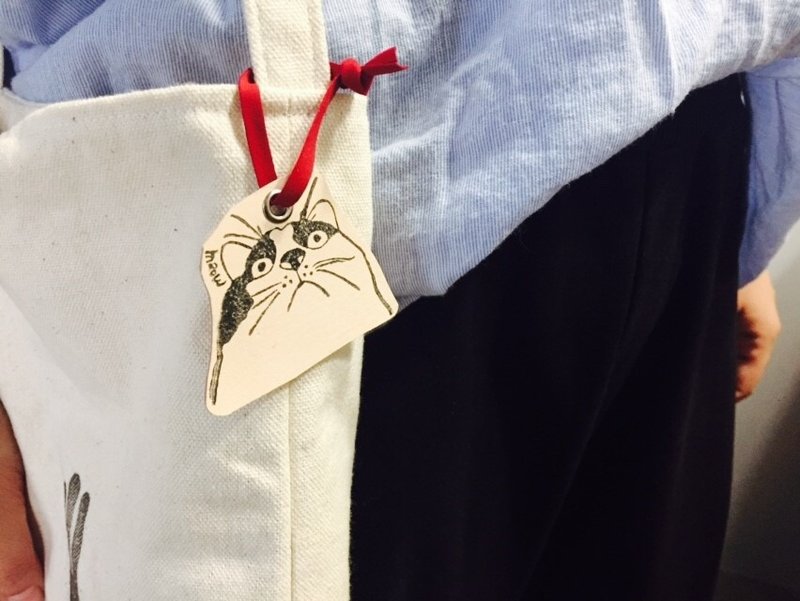 盖哪 | 跩猫 |手工皮革吊饰 - 其他 - 真皮 