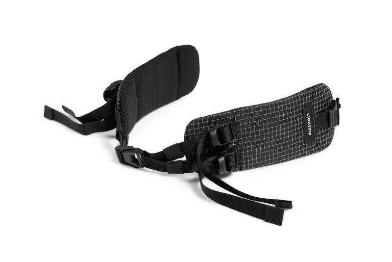 LIGHTZIP Waist Strap 可拆式加厚腰带 - 后背包/双肩包 - 尼龙 黑色