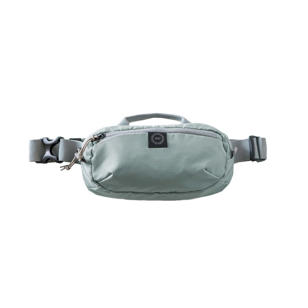 Mountain Waist pack RST Gray green Water-resistant waist bag, gray-green. - 其他 - 尼龙 灰色