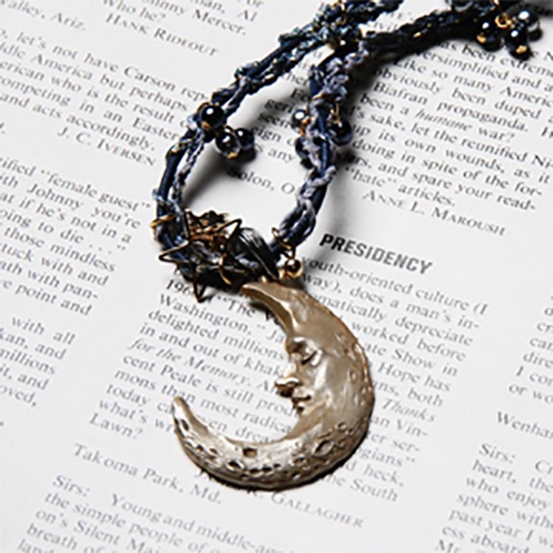 Titania / Necklace NE143 - 项链 - 其他金属 金色