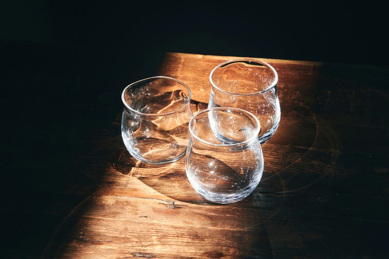 细浪　杯子 - 玻璃杯 - 玻璃 透明