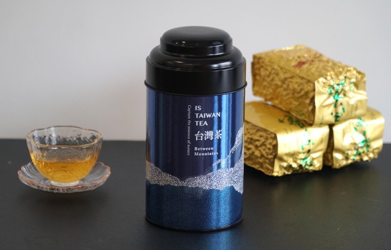 【原叶茶罐 】蜜香贵妃茶/贵妃乌龙茶/蜒仔茶/蜜果香/伴手礼 - 茶 - 纸 蓝色