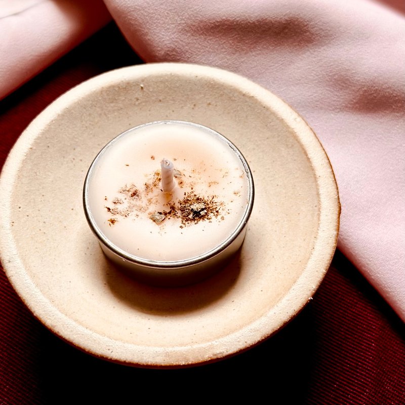 【药草烛】#𝟑𝟓・土星烛 盒装组 - 蜡烛/烛台 - 蜡 白色