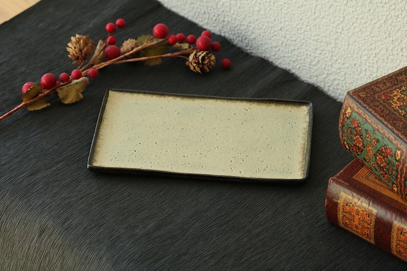 Kajiwara Yoshiharu Uno 组长板陶艺个人陶艺家 - 碗 - 陶 卡其色