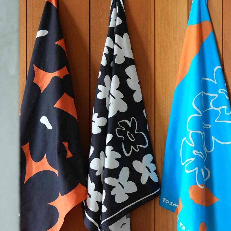 【SOUND BLOOMS】万用方巾 - 丝巾 - 棉．麻 多色