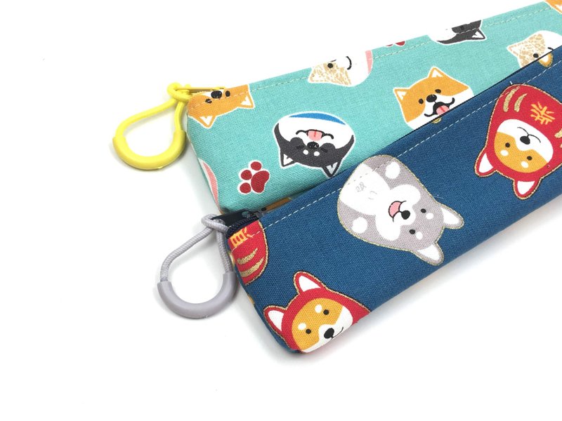 | •R• | 全新 | 拉链式环保袋组 | 柴犬款 | 两款可选择 - 环保吸管 - 其他材质 