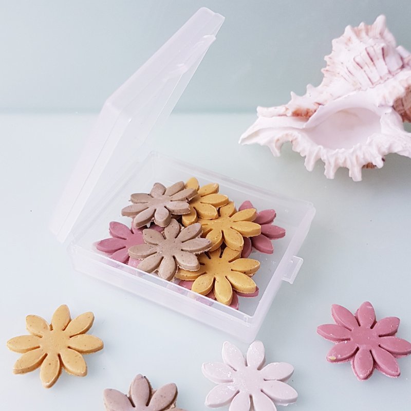 防疫勤洗手 手护健康 草本皂 随身旅行精油皂 类纸香皂 落英缤纷 - 肥皂/手工皂 - 其他材质 多色