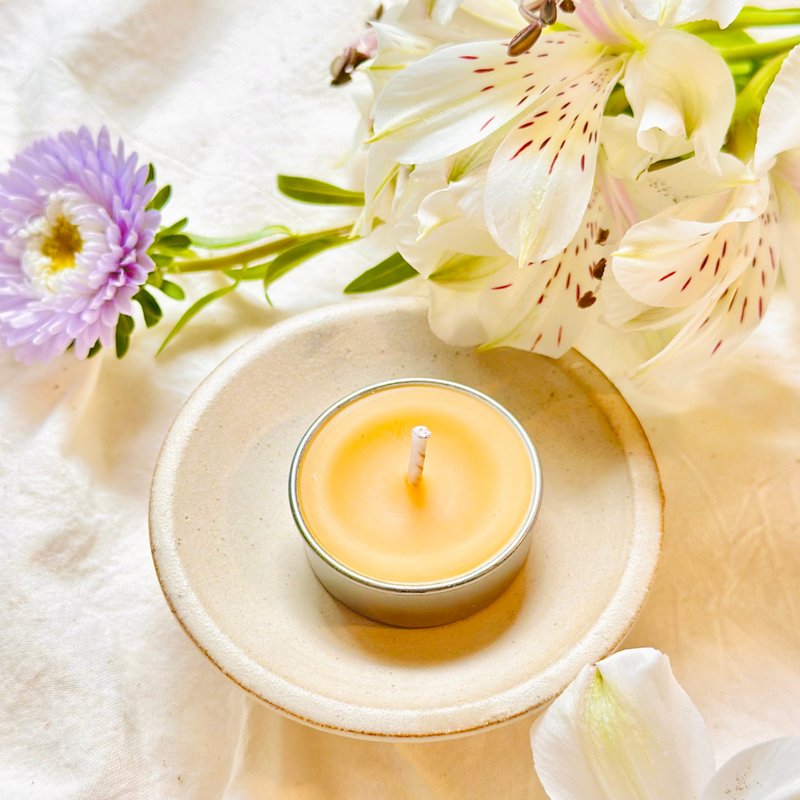 春分蜂蜡烛【春分光盈】 | 满盈 | 丰满 | 编织想望 | - 蜡烛/烛台 - 蜡 黄色