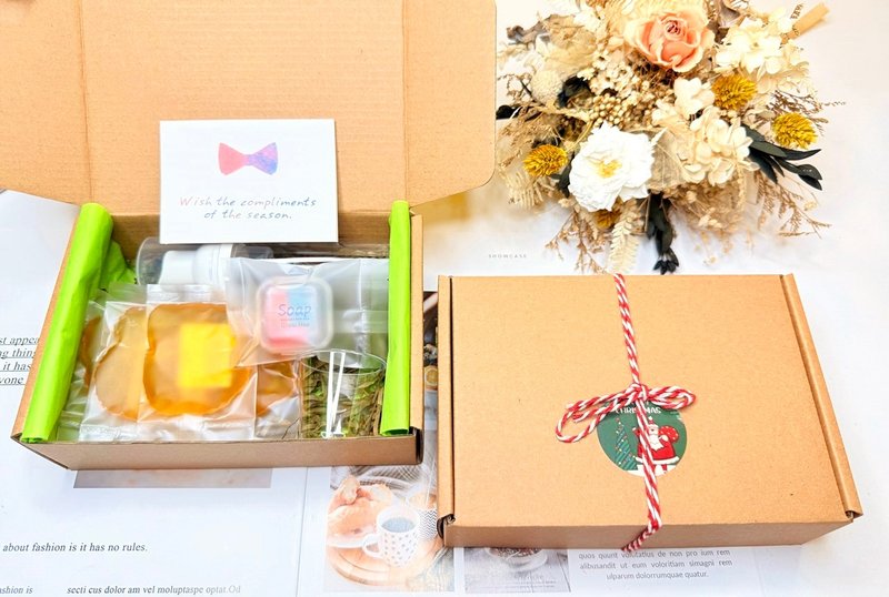 【24h出货】圣诞泡泡∣纯净手作液态皂糊 礼物组 圣诞礼 交换礼物 - 肥皂/手工皂 - 环保材料 