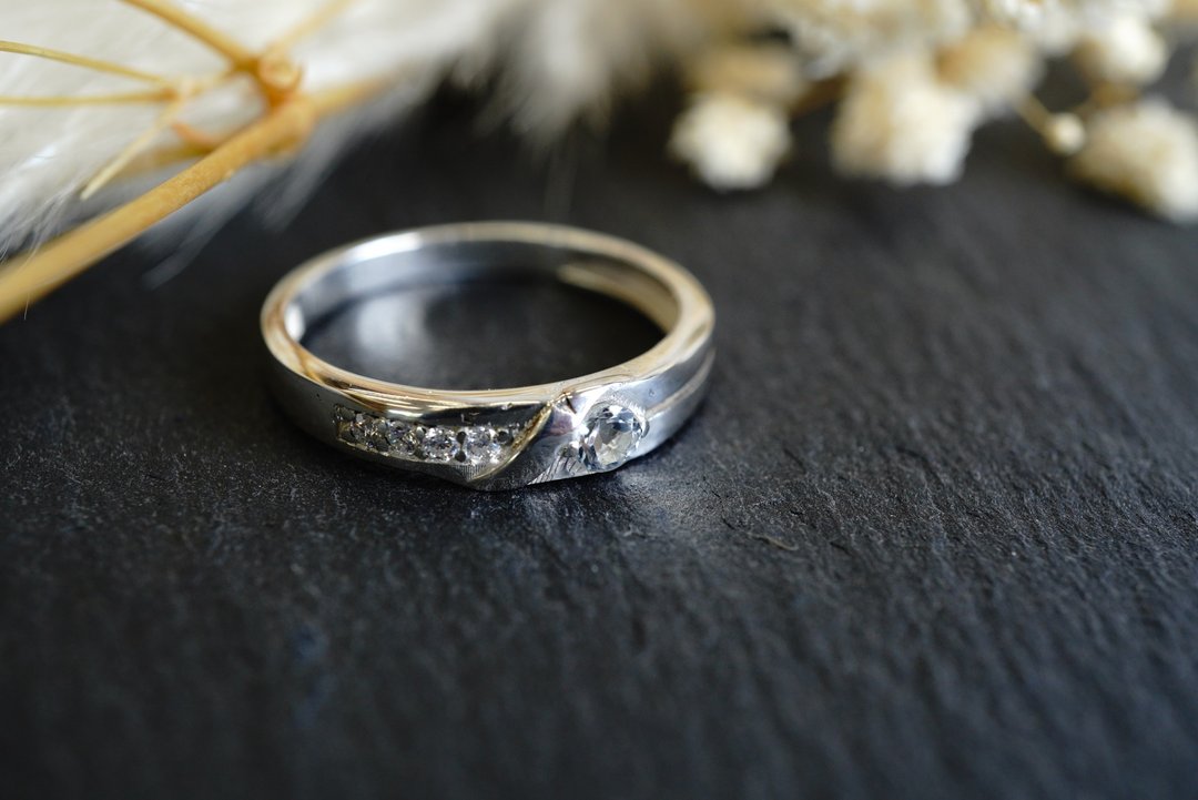 design ring 180 - 戒指 - 其他金属 银色