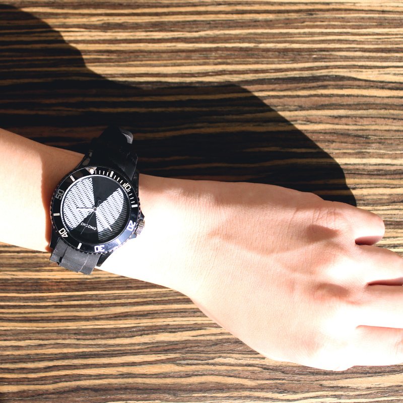 【PICONO】普普马戏团系列运动手表-幸运鱼(黑) / BA-PP-11 - 女表 - 塑料 黑色