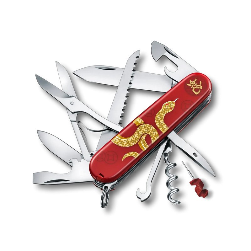 VICTORINOX 瑞士维氏 瑞士刀 2025限量蛇刀 1.3714.E14 - 露营用品 - 不锈钢 红色