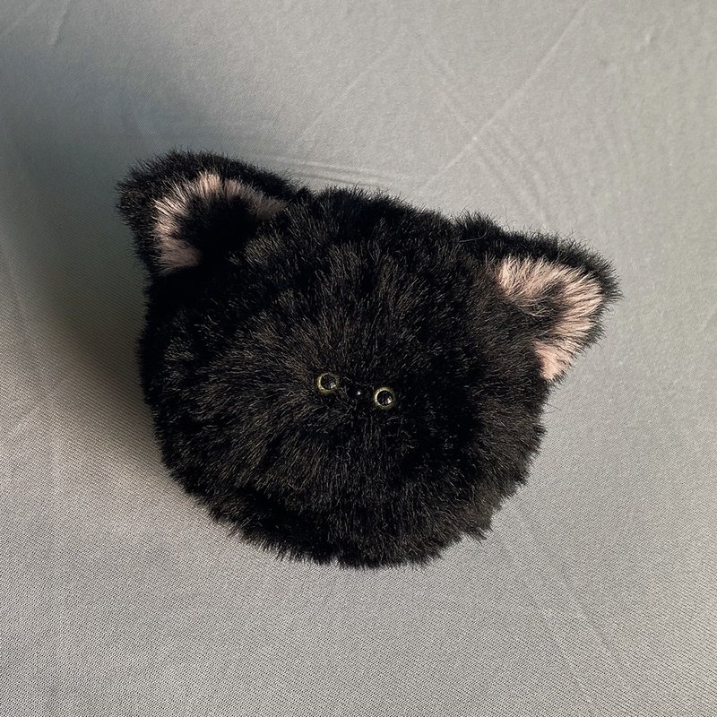 黑猫钥匙圈 - 钥匙链/钥匙包 - 其他材质 黑色