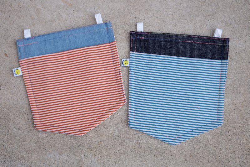 间条牛仔口袋 - 其他 - 棉．麻 