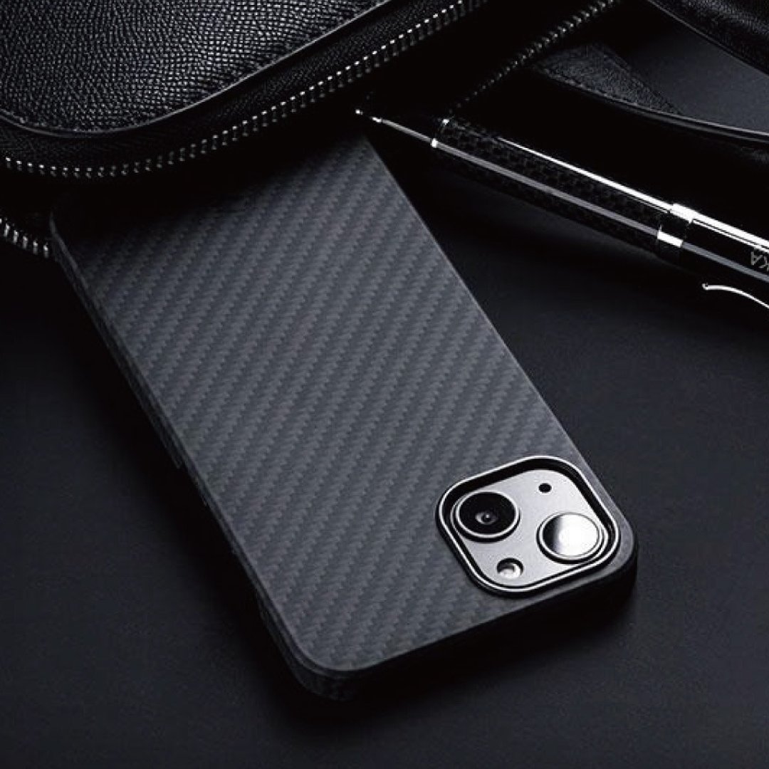 PITAKA | iPhone13 ProMax MagEZ Case2 航太纤维磁吸手机壳 - 手机壳/手机套 - 其他人造纤维 黑色