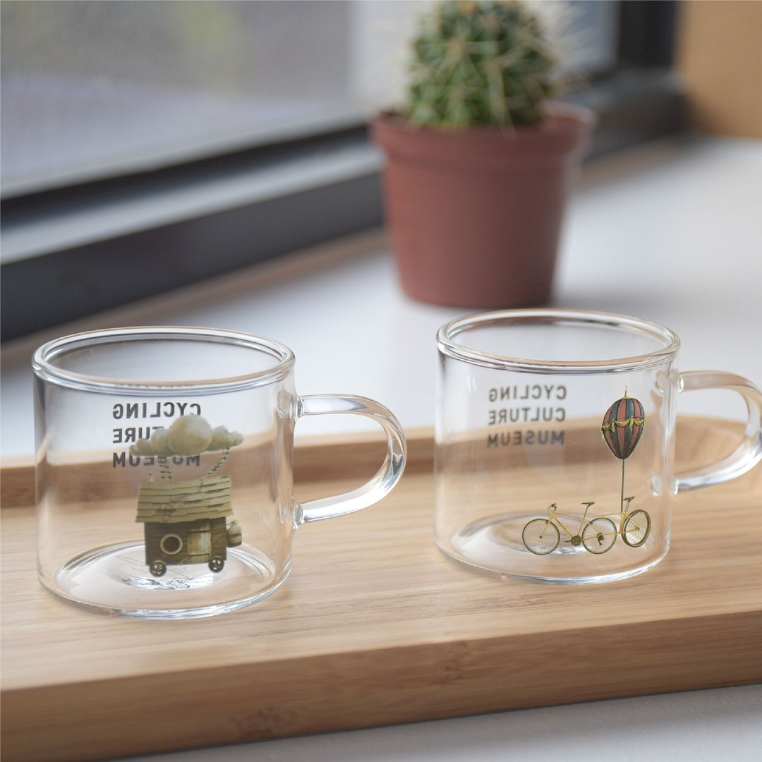 品饮对杯-触角/绽放 - 玻璃杯 - 玻璃 透明