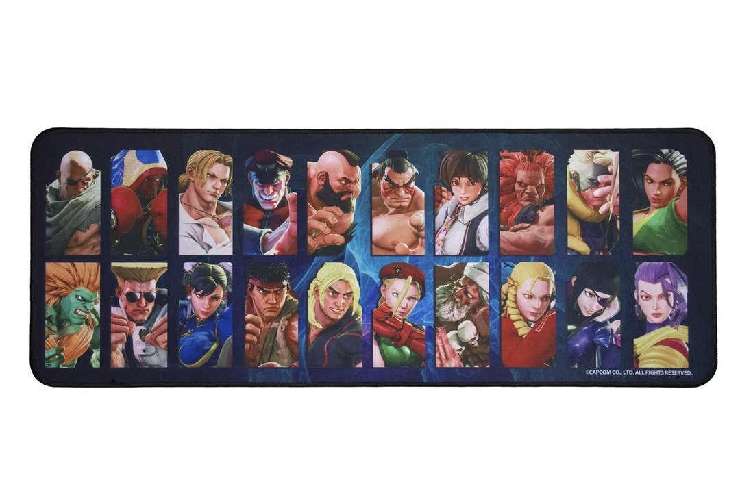 街霸五代角色墙鼠标垫 (街头霸王/快打旋风/Street Fighter系列) - 鼠标垫 - 橡胶 