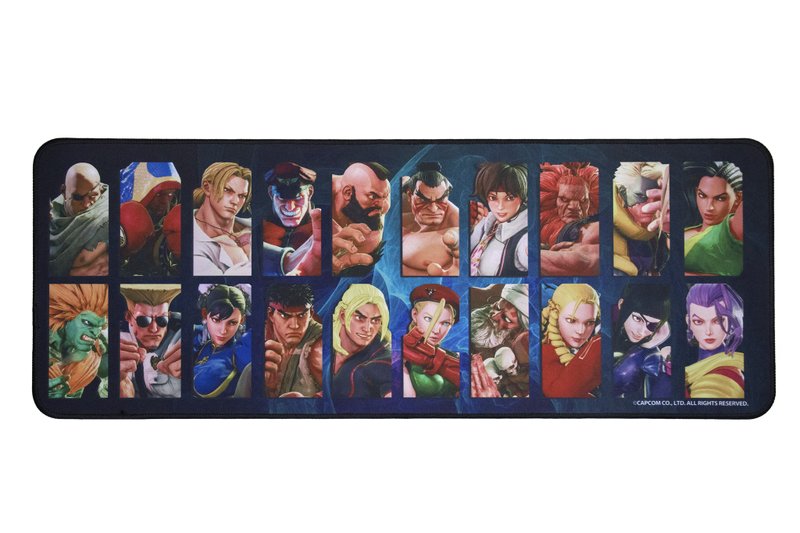 街霸五代角色墙鼠标垫 (街头霸王/快打旋风/Street Fighter系列) - 鼠标垫 - 橡胶 
