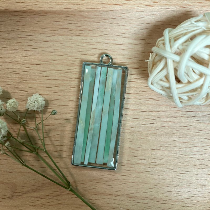 再生项链吊坠-青桠(长款) NP002 - 项链 - 铝合金 