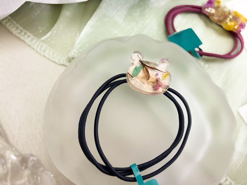 小熊椛糖 手作发夹 发圈 植椛。饰 小众品牌 - 发饰 - 树脂 多色