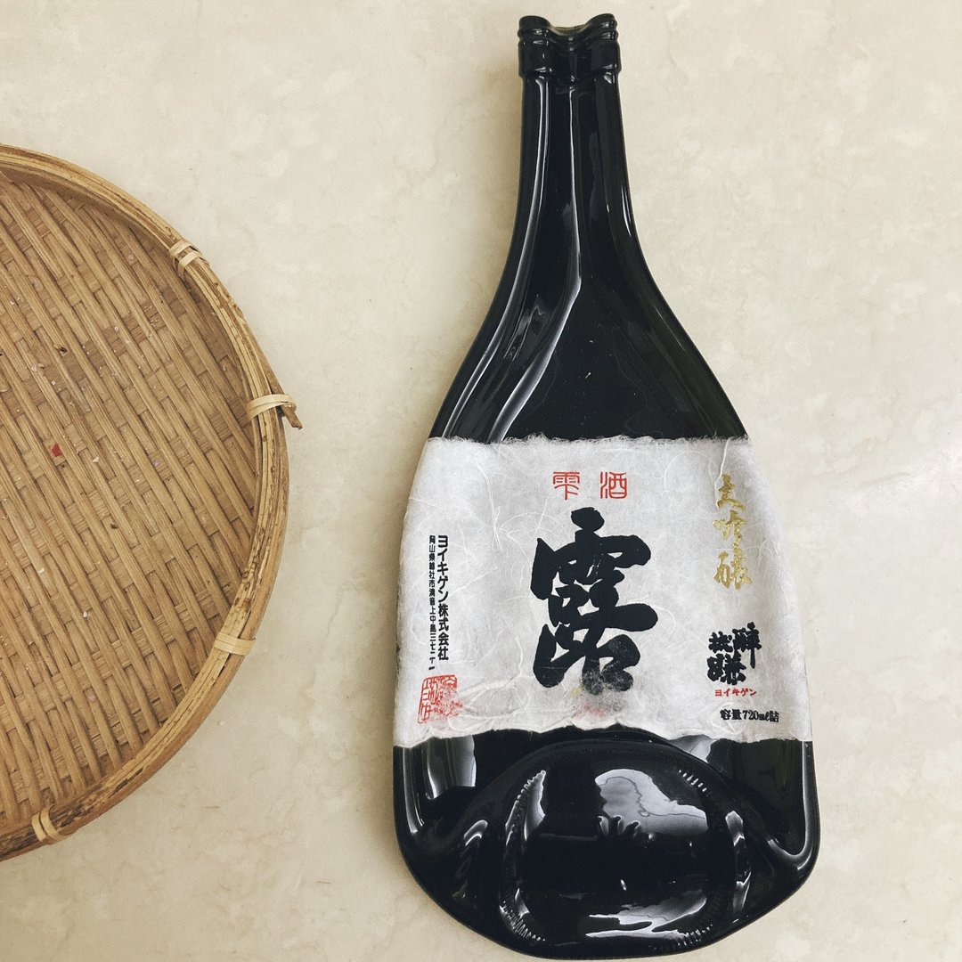 日本 露 大吟酿 酒瓶盘 - 收纳用品 - 玻璃 
