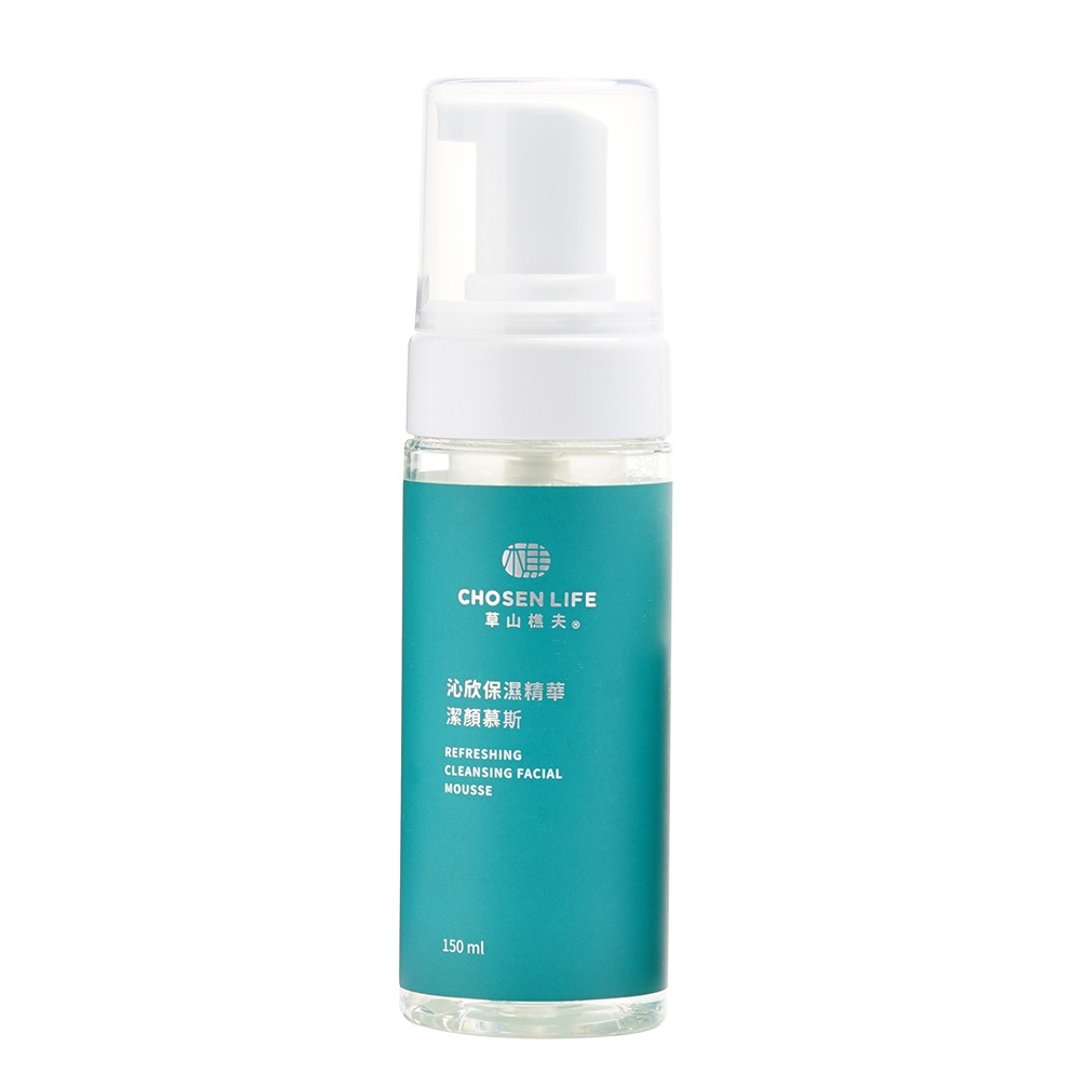 草山樵夫【油肌选我/增量瓶】沁欣保湿精华洁颜慕斯150ml - 脸部清洁/卸妆用品 - 其他材质 