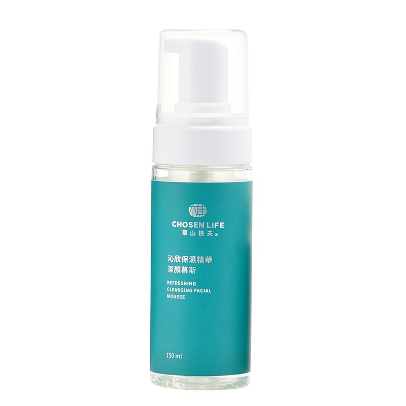 草山樵夫【油肌选我/增量瓶】沁欣保湿精华洁颜慕斯150ml - 脸部清洁/卸妆用品 - 其他材质 
