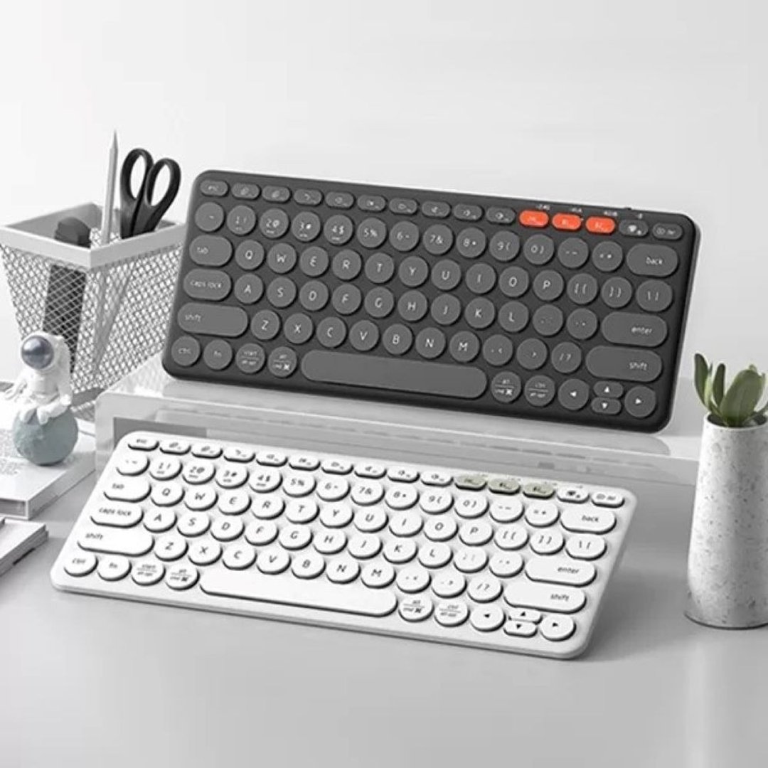 HP 惠普 K231 无线/蓝牙 双模式美式键盘 (两色任选) - 电脑配件 - 其他材质 白色