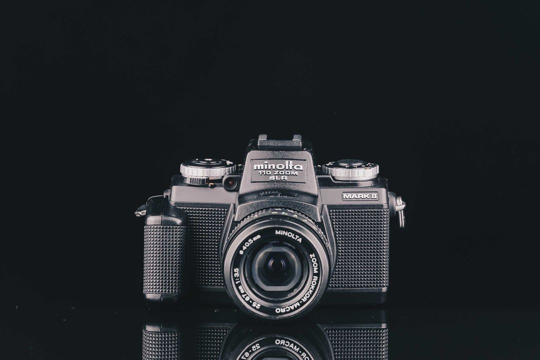 MINOLTA 110 ZOOM SLR #110底片相机 - 相机 - 其他金属 