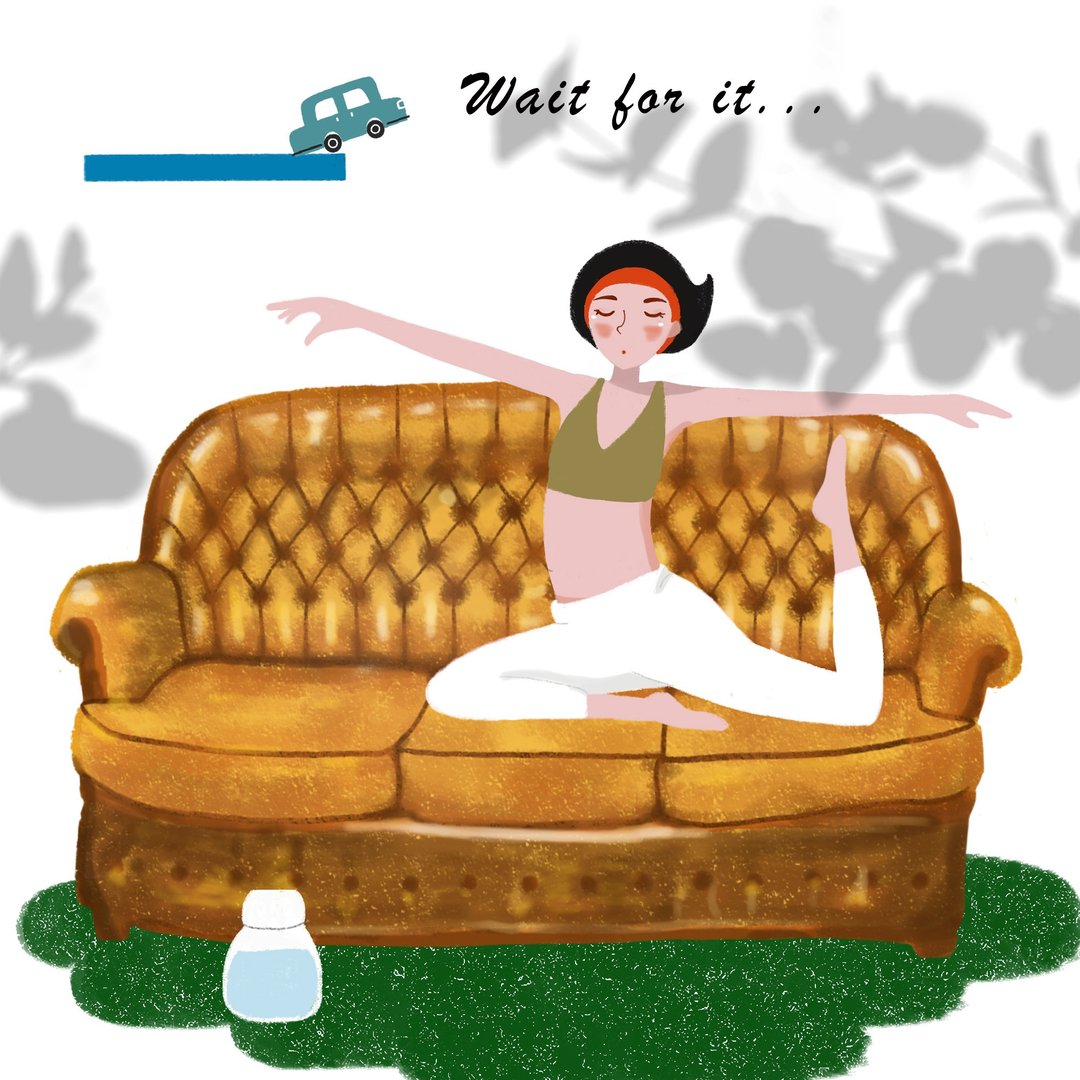 海报 WAIT FOR IT - 电子手绘真人画像/绘画/插画 - 其他材质 