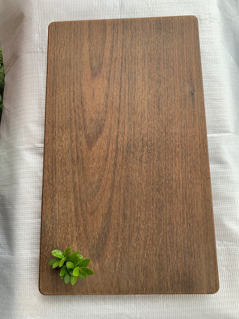 小型南美紫檀原木砧板、天然无涂装 - 托盘/砧板 - 木头 